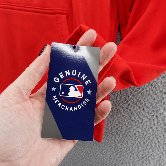 MLB St Louis Cardinals Youth Red Pullover Hoodie Sweatshirt XL 18/20 NEW - Picture 5 of 13